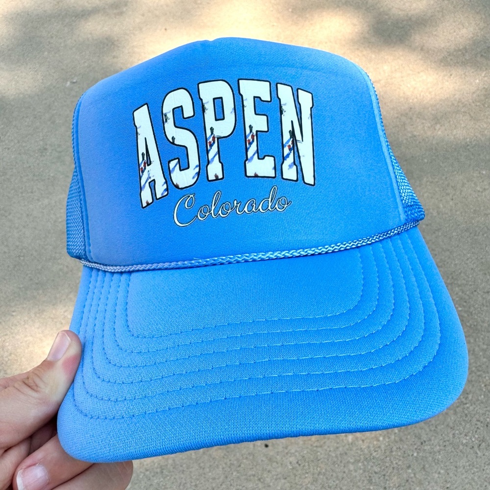 Aspen Colorado Trucker Hat